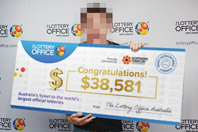 VIC WINNER: $38,581 Prize from MULTIPLIED $9,645 Win!